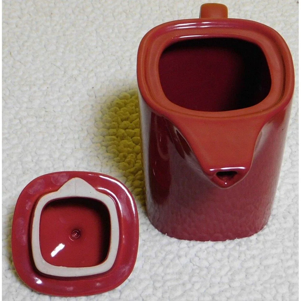 California Pantry Red Fern Tea Set